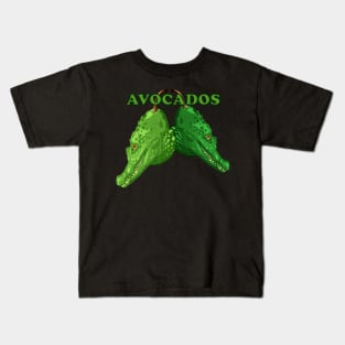 Avocados - A Handsome Pair of Alligator Pears Kids T-Shirt